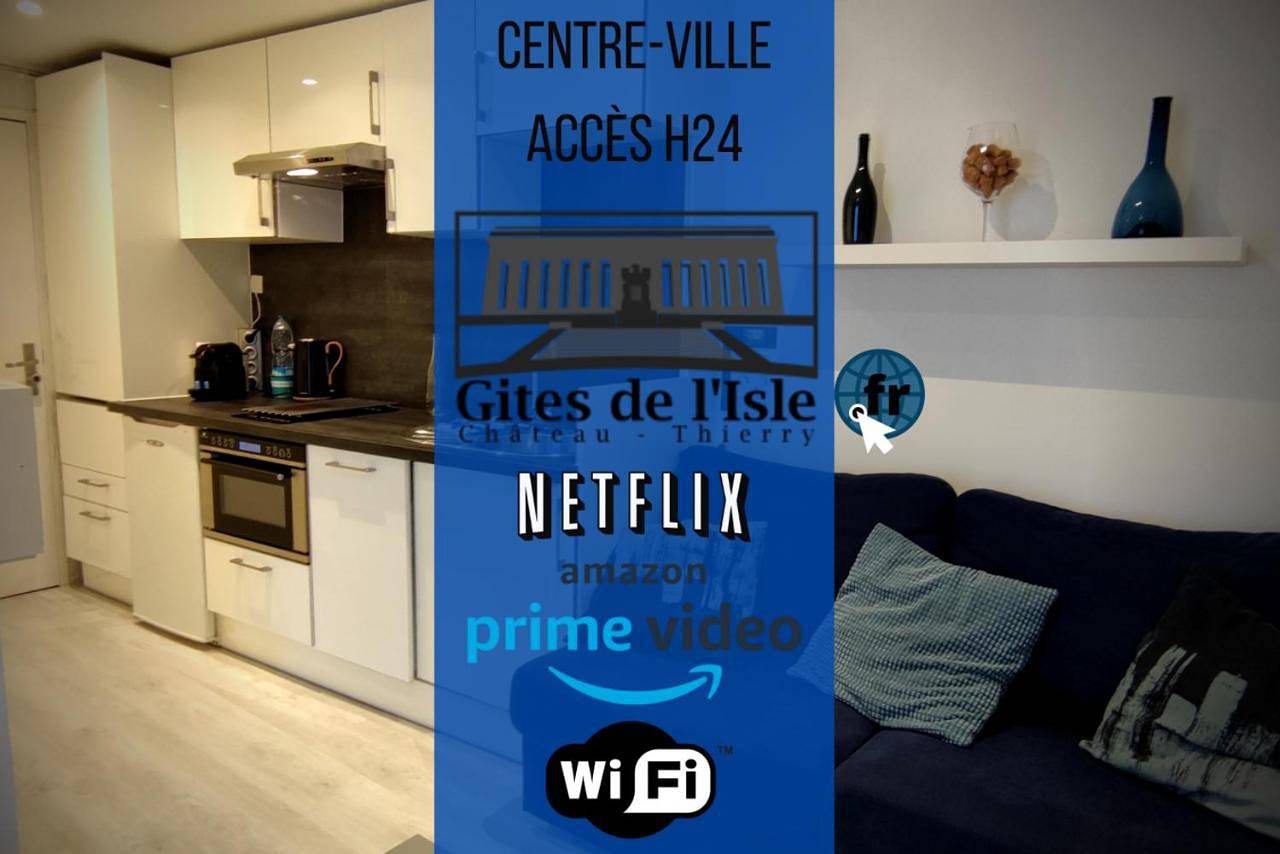Appartement entier, Gîtes de l'isle Château-Thierry - Wifi Fibre - Netflix, Disney, Amazon - Séjours Pro in Château-Thierry, Aisne