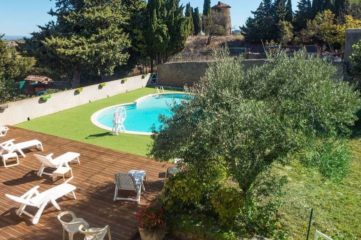 Maison de vacances pour 5 personnes, avec jardin et piscine - 1