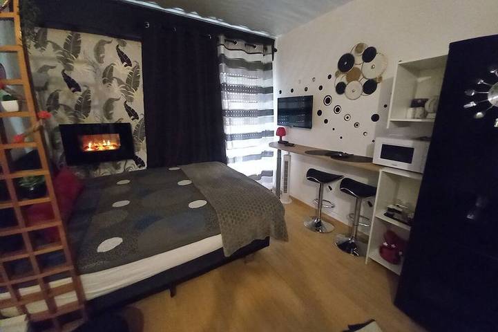 Ganze Wohnung, Charming studio apartment park in Avon (Seine-et-Marne), Seine-et-Marne