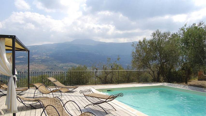 Casa vacanza per 8 persone, con piscina, con animali domestici in Seggiano