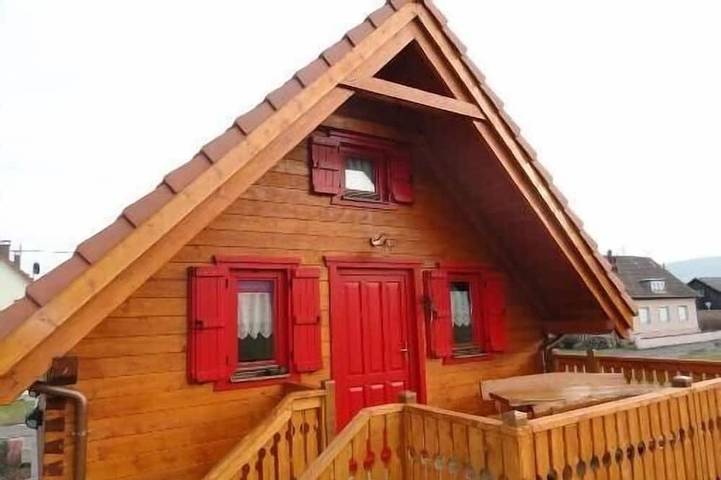 Chalet pour 4 personnes, avec Terrasse et Jardin