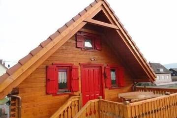 Maison de campagne pour 4 personnes, avec jardin à Soultzmatt