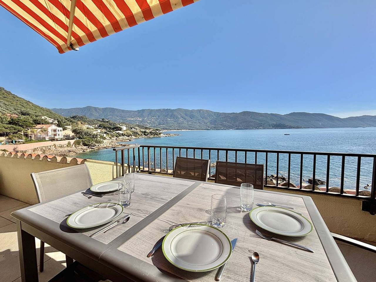 Appartamento intero, Apartment with stunning sea view - 4 guests in Casaglione, Ajaccio e dintorni