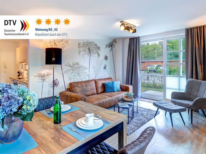 Ferienwohnung für 4 Personen, mit Terrasse und Sauna - 1