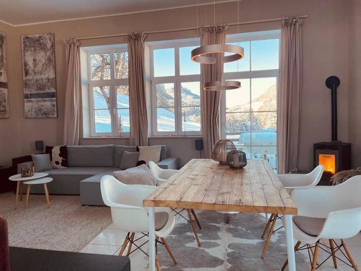 Chalet für 4 Personen, mit Ausblick und Terrasse, mit Haustier in Oberstdorf - 3