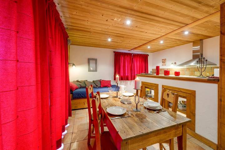 Chalet pour 4 personnes, avec terrasse et balcon/terrasse à Sainte-Foy-Tarentaise - 4