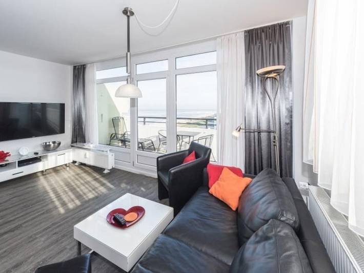 Ferienwohnung für 2 Personen, mit Sauna und Pool sowie Balkon in Duhnen