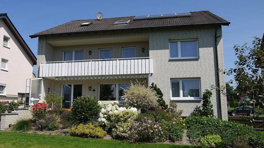 Vakantiewoning voor 3 personen, met uitzicht en balkon in Bad Driburg
