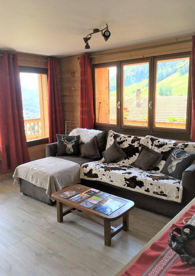 Hütte für 4 Personen, mit Ausblick und Balkon in Le Grand-Bornand