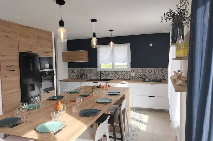 Maison de vacances pour 8 personnes, avec jardin à Calenzana