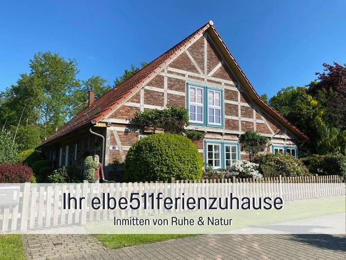Ferienwohnung für 2 Personen, mit Terrasse und Garten sowie Ausblick in Dömitz
