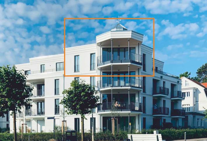 Vakantiewoning voor 4 personen, met balkon en sauna in Baabe