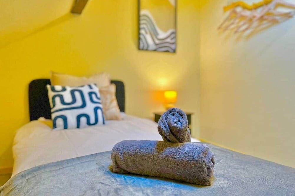 Apartamento entero, Yellow Suite - Séjour Design à 3 - Alsace / Vosges in Masevaux, Parque natural regional de los Ballons des Vosges