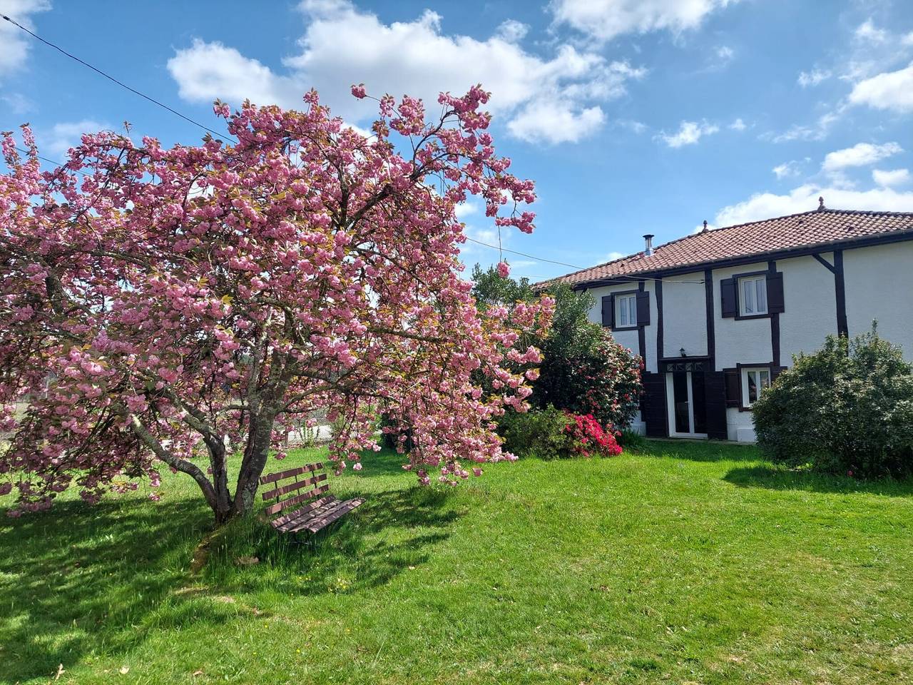 Ferienhaus 'Bienvenue À La Maison' mit privater Terrasse, Garten und Wlan in Mézos, Côte d’Argent