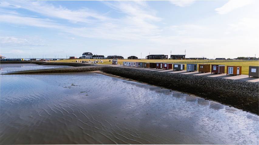 Ganze Wohnung, The View C11 Nordseeblick - Meerblick, Sauna, Grill, Pkw-Stellplatz in Badestrand Dagebüll, Dagebüll