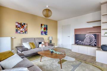 Appartement De Vacances pour 5 Personnes dans Saint-Ouen, Seine-Saint-Denis, Photo 4