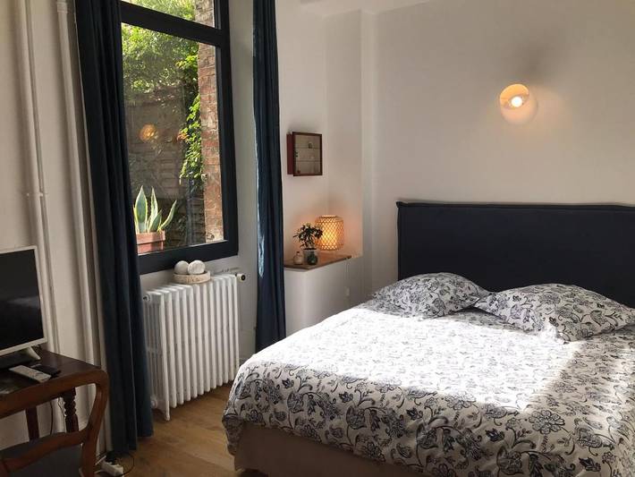 Chambre d’hôte pour 2 personnes, avec vue et jardin