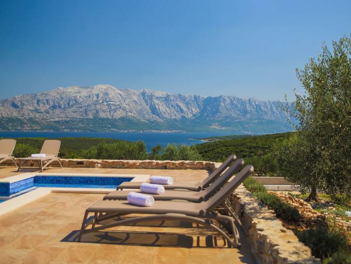 Finca für Gruppen für 12 Personen, mit Garten und Pool sowie Balkon in Kroatien - 3