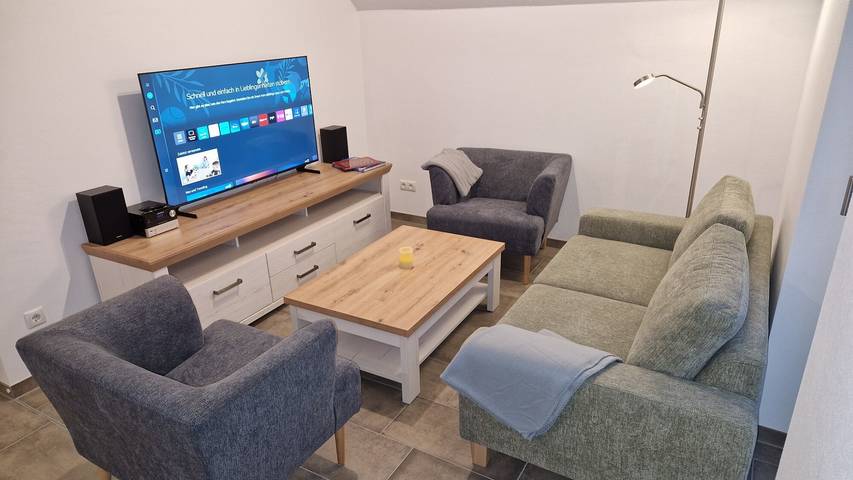 Ferienwohnung für 4 Personen, mit Sauna und Balkon, mit Haustier in Nordhorn