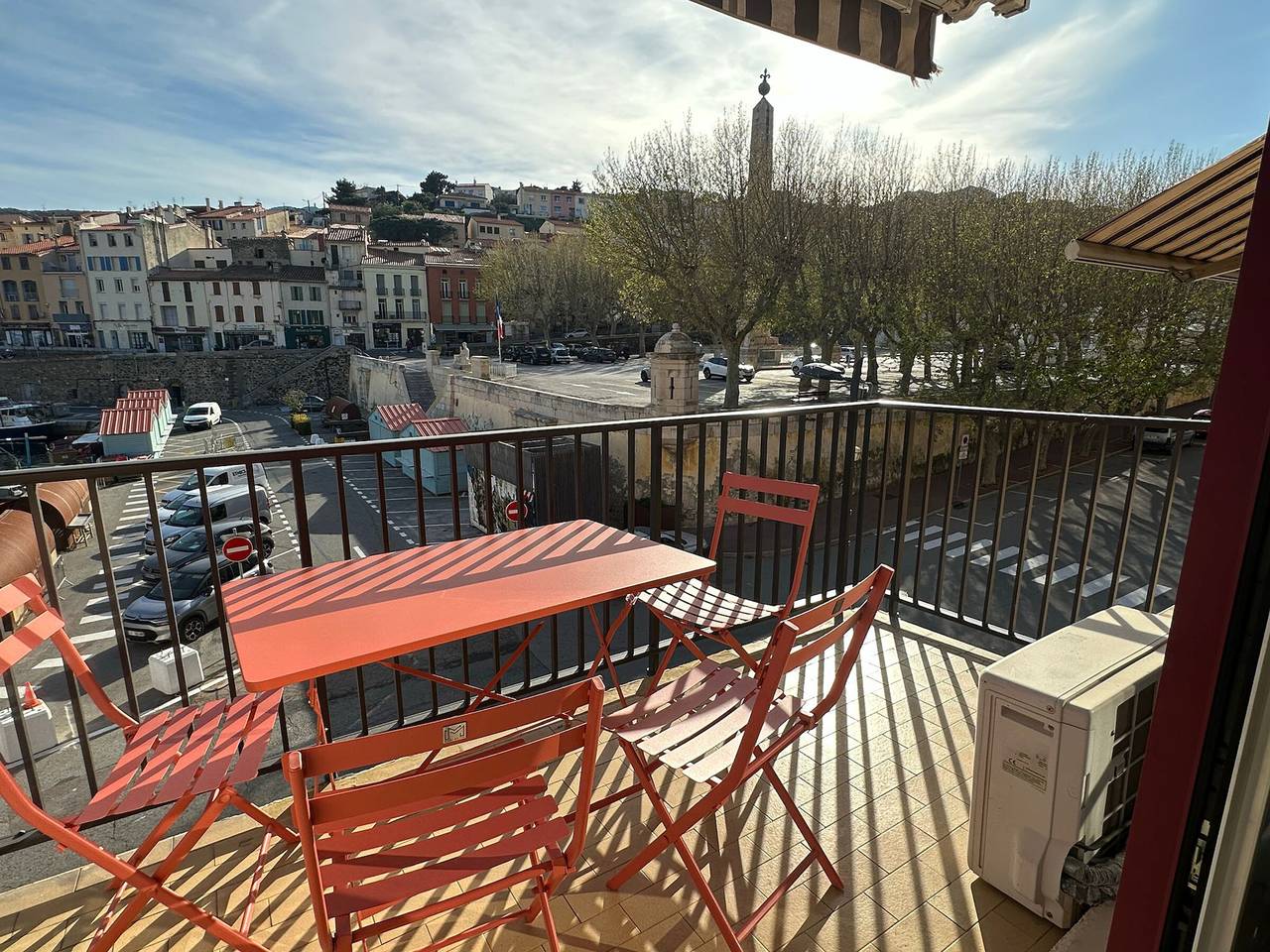 Ganze Wohnung, Wohnung mit Klimaanlage, Hafenblick - 4 Pers. in La Côte Vermeille, Port-Vendres