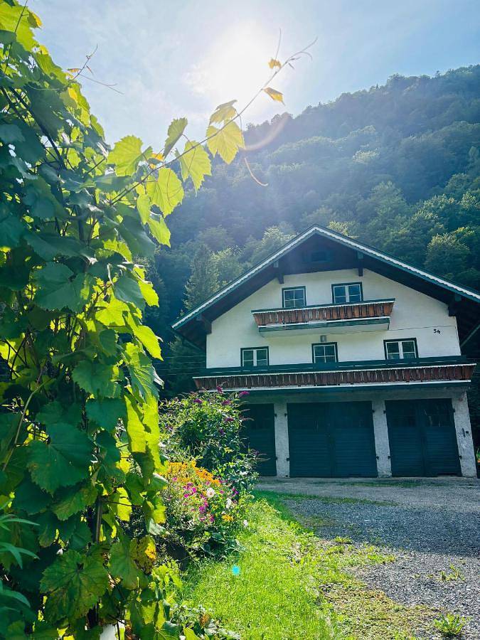 Ferienwohnung für 6 Personen, mit Balkon und Garten sowie Ausblick in Hintersee (Salzburger Land)