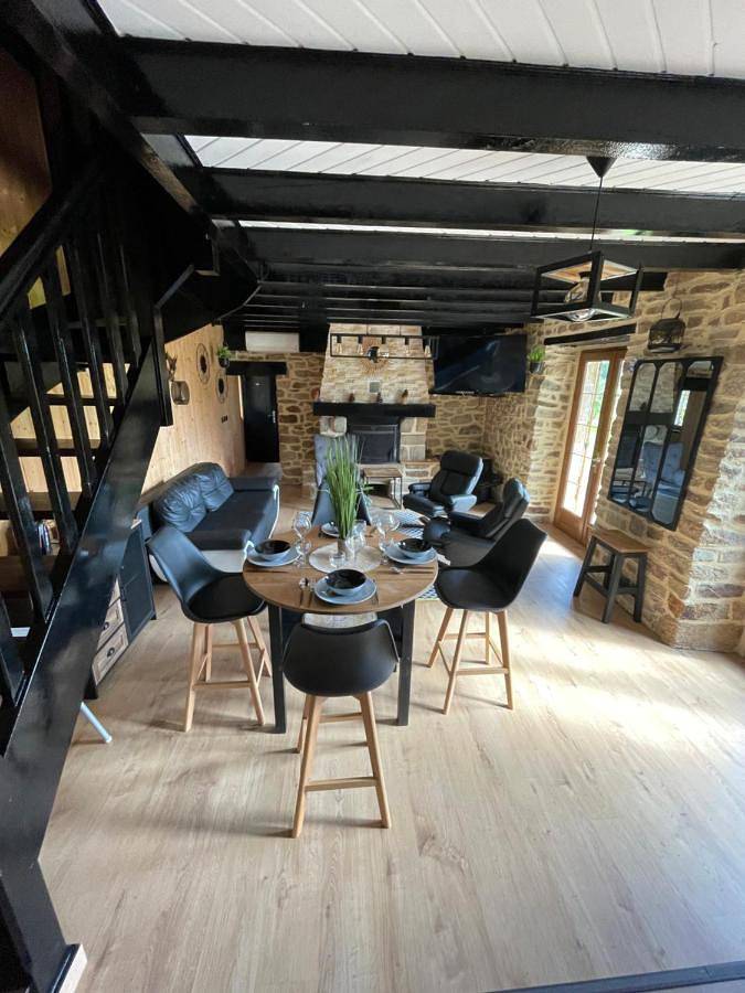 Location de vacances pour 8 personnes, avec jardin ainsi que terrasse et vue à Kervignac - 4