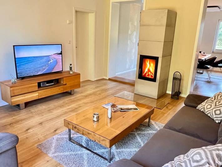 Bungalow für 6 Personen, mit Terrasse und Garten in Pruchten