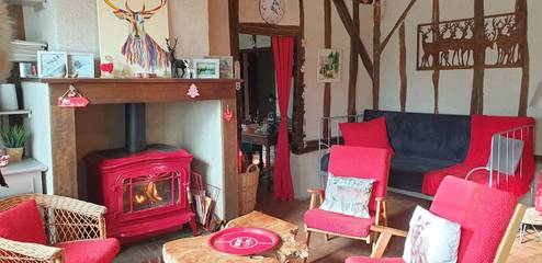 Gîte pour 4 personnes, avec jardin et terrasse dans Sologne