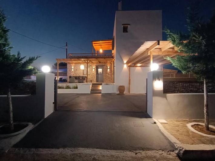 Villa pour 7 personnes, avec jardin ainsi que piscine et vue dans Milos - 3
