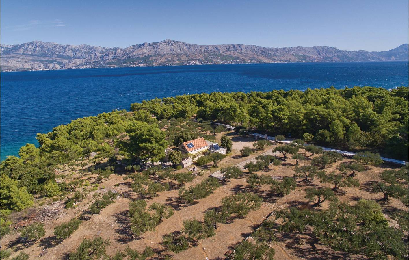Ferienhaus für 6 Personen mit Ausblick in Postira, Brac