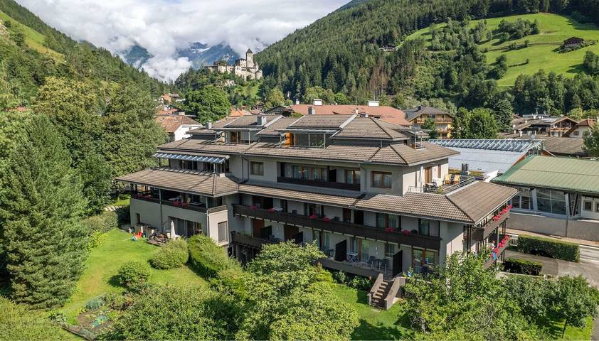 Studio dla 2 osób, z Balkon i Ogród oraz Sauna w Kronplatz