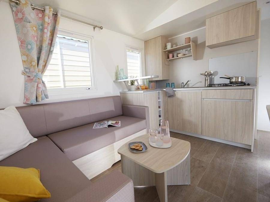 Camping Le Bontemps - Ciela Village - Mobilheim 6 personen - Ciela Confort - 3 Zimmer in Vernioz, Vienne und Umgebung