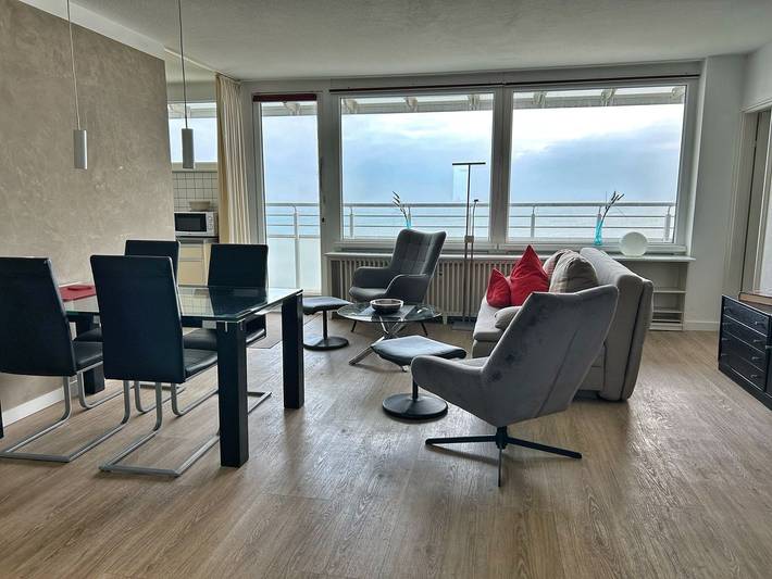 Ferienwohnung für 4 Personen, mit Balkon auf Norderney