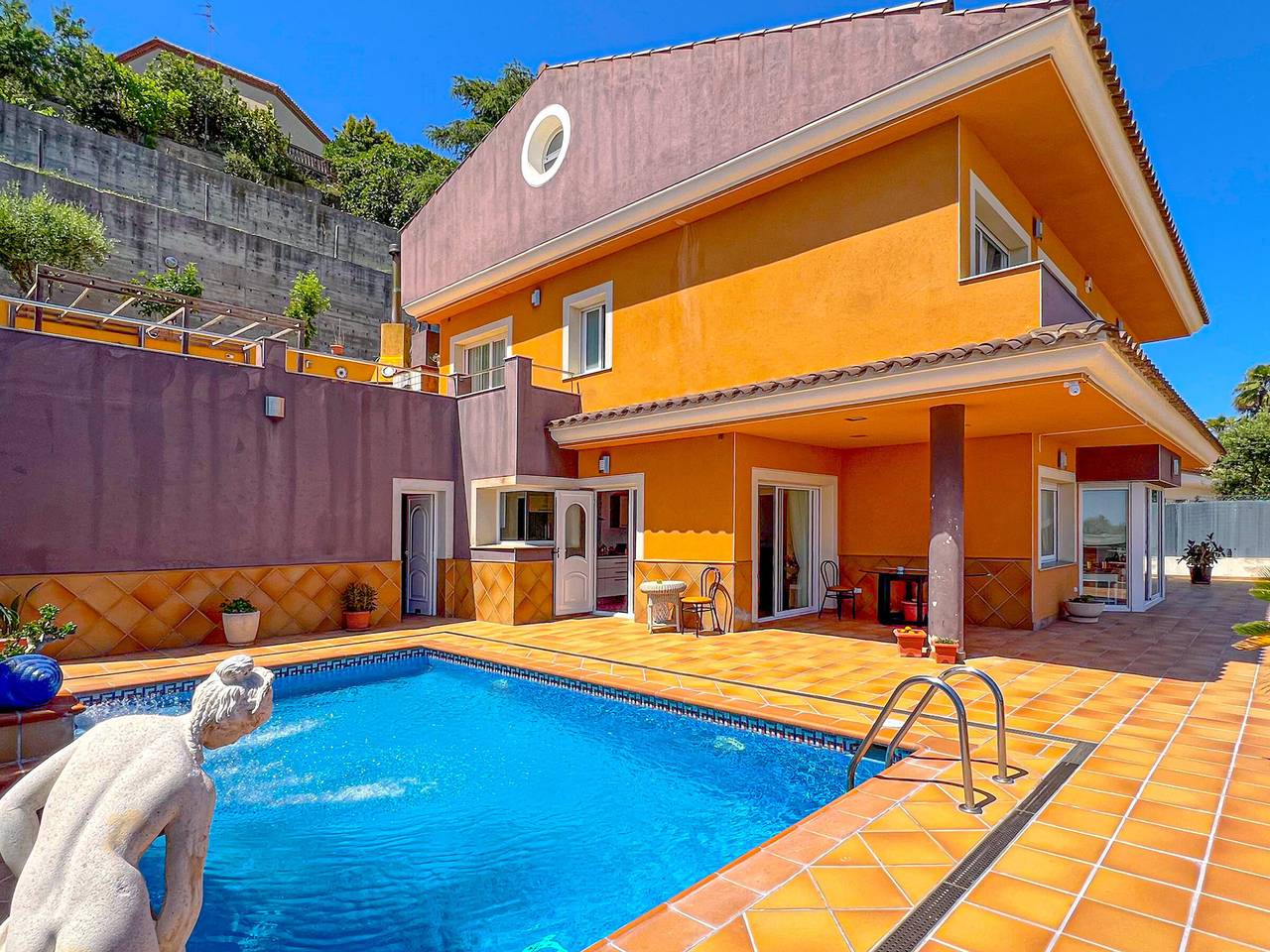 Casa con piscina privada - 10 pers. in Santa Susana, Costa del Maresme