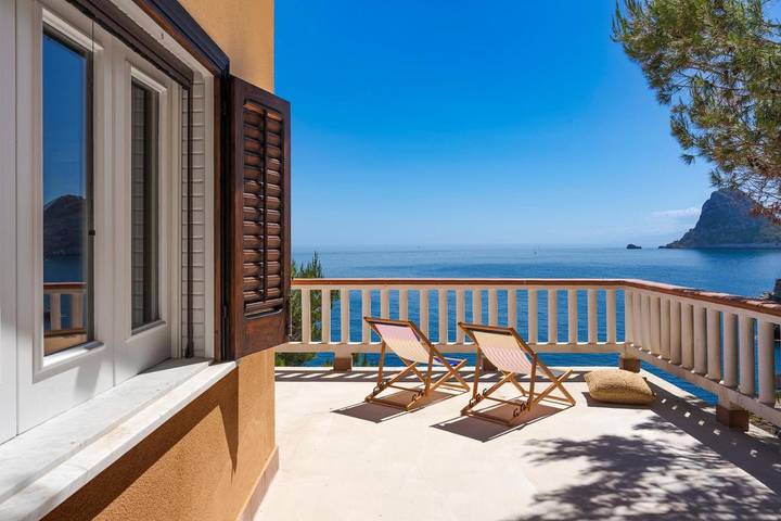 Casa vacanza per 3 persone, con Balcone e Terrazza nonché Giardino e Panorama a Bagheria