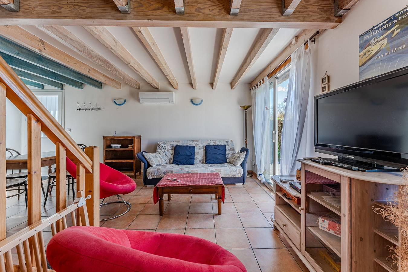 Villa 'La Plage, Les Lacs Et Le Calme' avec terrasse privée, Wi-Fi et climatisation in Biscarrosse (bourg), Biscarrosse
