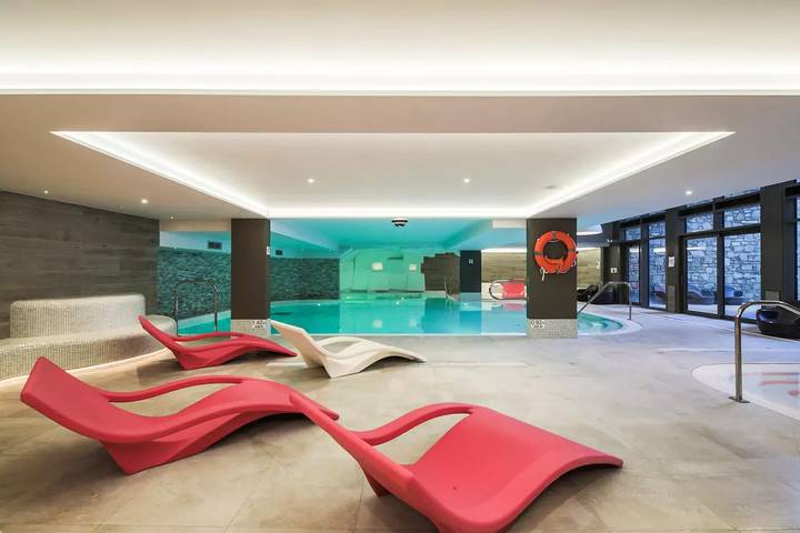 Hütte für 6 Personen, mit Sauna und Ausblick sowie Pool und Balkon, mit Haustier in Méribel - 2
