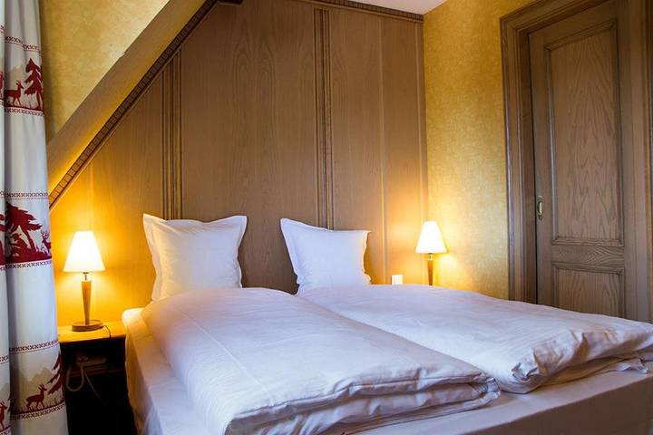 Hôtel pour 2 personnes, avec piscine et jardin ainsi que sauna et jacuzzi, animaux acceptés à Birkenwald - 3