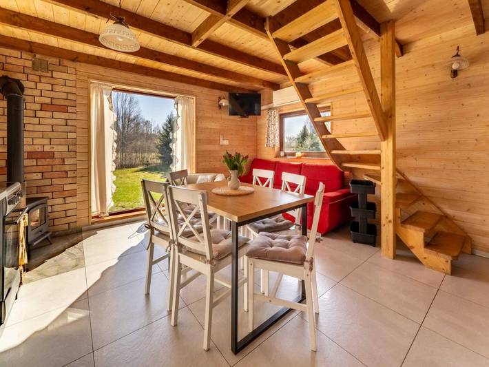 Cómoda casa de vacaciones con sauna y jacuzzi. in Bosque de Tuchola