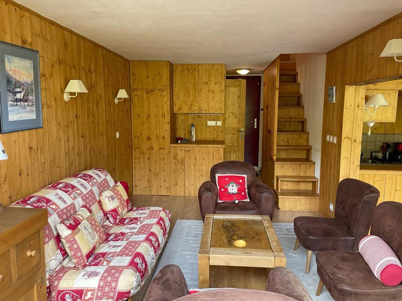 Appartement entier, Appartement duplex spacieux, ski aux pieds, 8 pers, balcon in Arc 1800, Bourg-Saint-Maurice