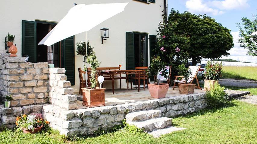 Ferienwohnung für 4 Personen, mit Terrasse in Wasserburg am Inn