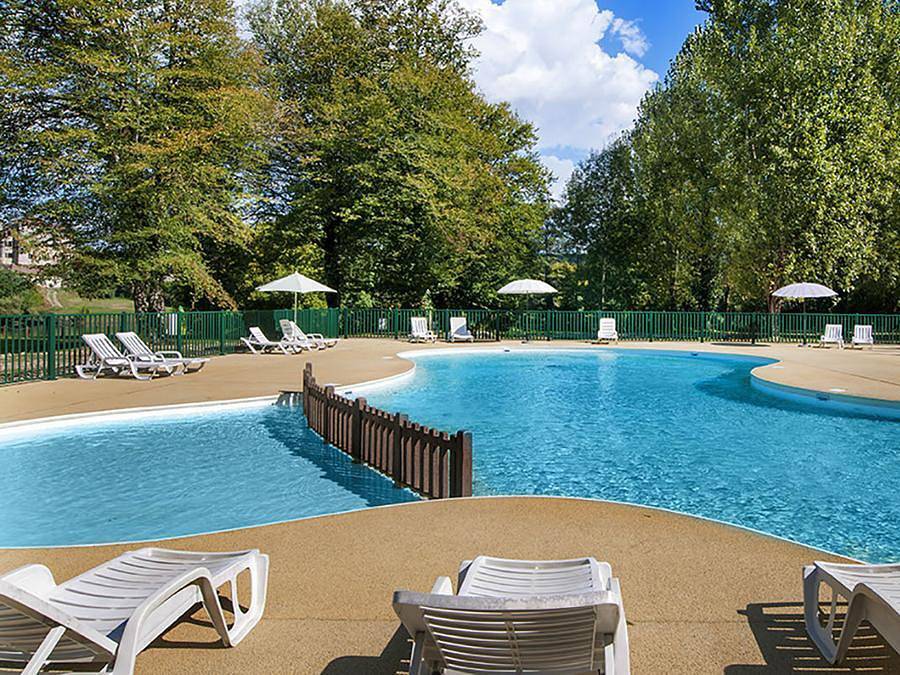 Camping Les Borgnes - Mobilheim 6 personen - Mobilheim 3 Zimmer in Saint-Sozy, Regionaler Naturpark Causses du Quercy