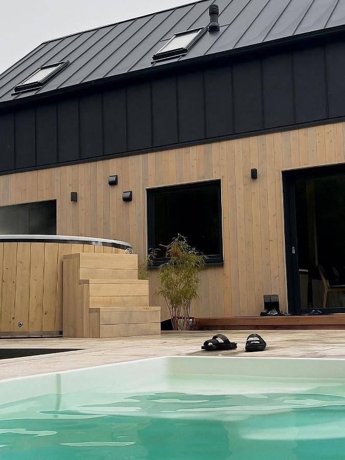 Blissko - boho willa z basenem, sauną i jacuzzi in Großpolen