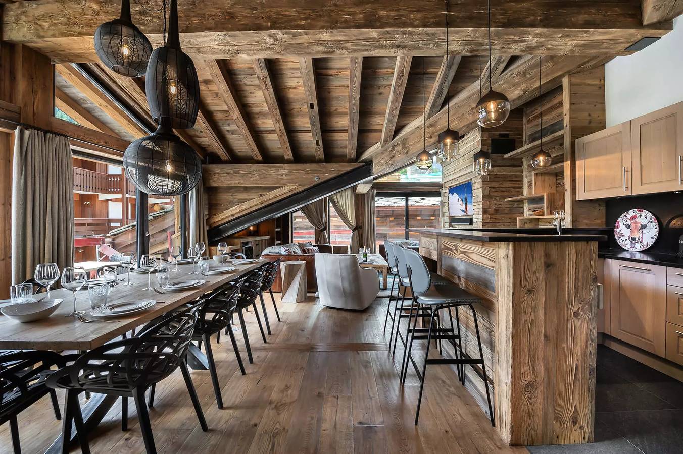 Chalets for 10 People in Val-d'Isère, Vanoise National Park