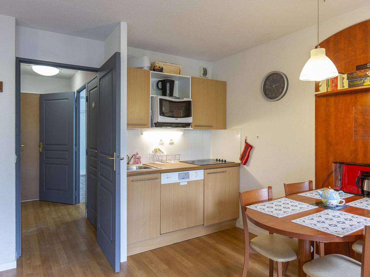 Ganzes Studio, Charmantes Studio-Kabine für 4 Personen mit Hallenbad und Fitnessraum in La Mongie, Bagnères-de-Bigorre