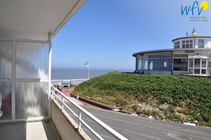 Ferienwohnung für 2 Personen, mit Balkon auf Wangerooge