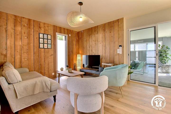 Gîte pour 6 personnes, avec jardin et jacuzzi ainsi que sauna et terrasse à Belz - 3