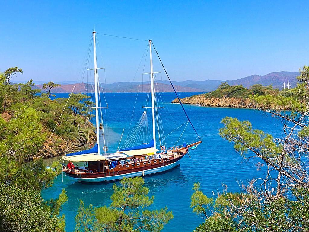 Boot für 12 Personen in Bodrum, Türkische Ägäis