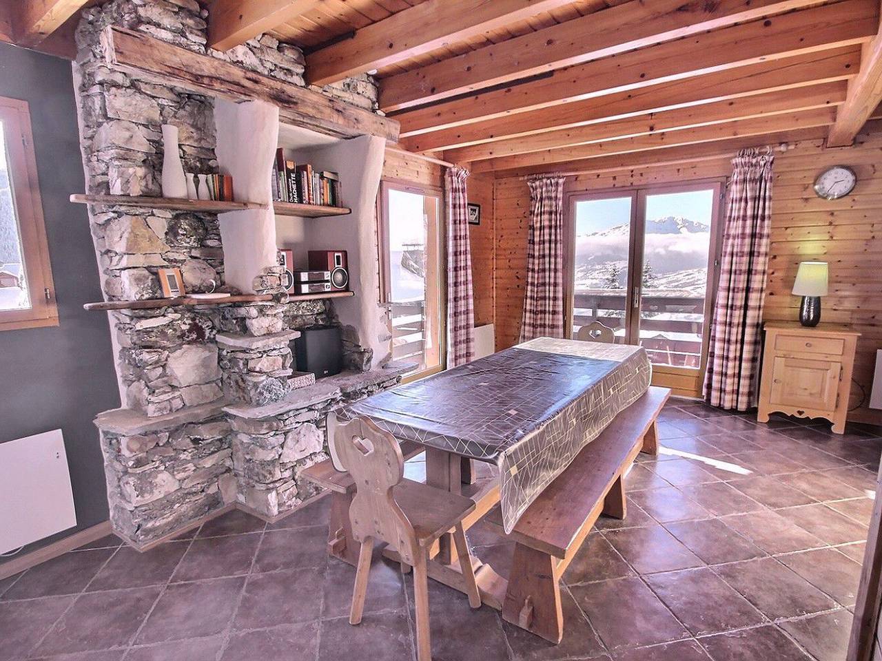 Chalet encantador en Vallandry, 10 pers, cerca de pistas, Wifi in Landry, Massif de la Vanoise