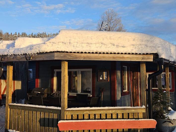 Hus för 4 Personer, med terass, barnvänlig i Jämtland
